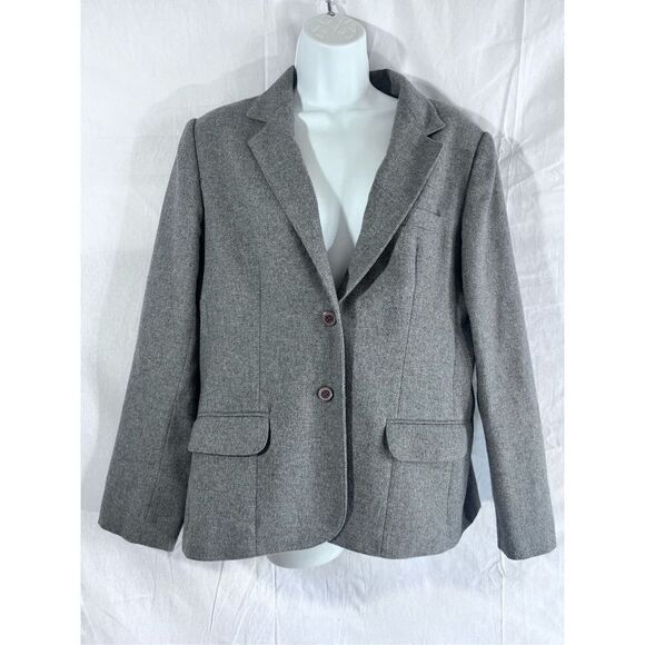 Vintage Boston Traveler gray wool blazer, size Medium - Picture 1 of 4